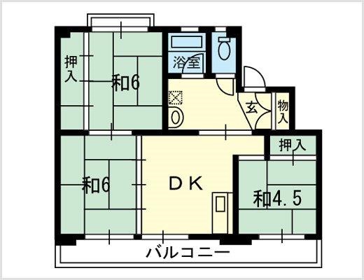 サンコーポラス間取り図